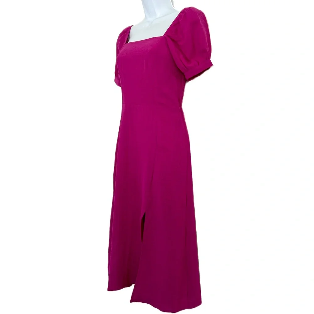 Monteau - Fuchsia Pink Dress - XS - Picture 2 of 5